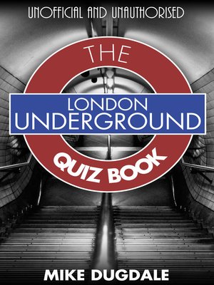 cover image of London Underground The Quiz Book